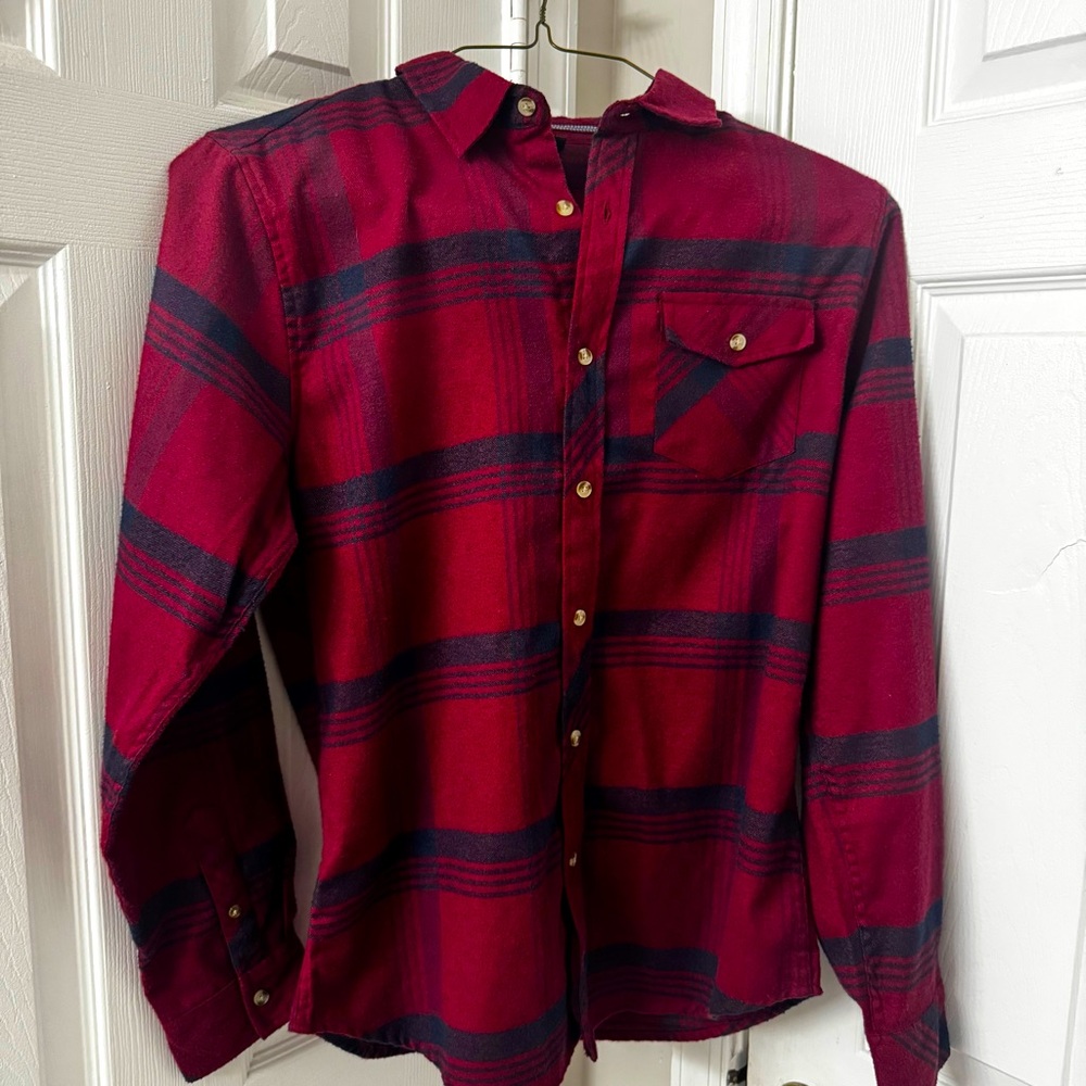 Smash Men’s Red Flannel| SZ Medium